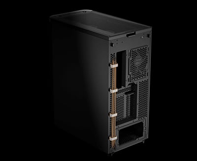 PCケース(自作PC用) ASUS ProArt PA401 ASUS ProArt PA401 Wood Edition ATX Mid-Tower Case – Tempered